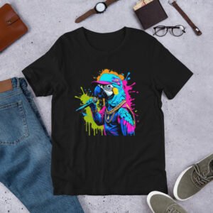 Camiseta Parrot MC: Neon Edition