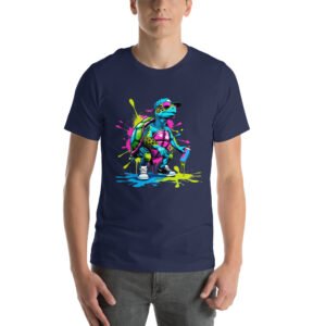 Camiseta Turtle Graffiti: Neon Edition